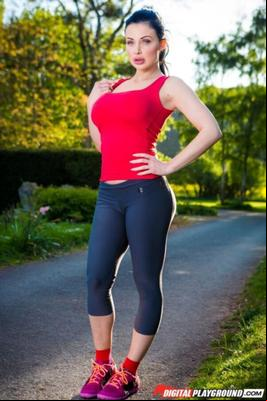 Aletta O-Jogging legging hardcore-Working Out With Aletta