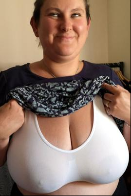 white bra